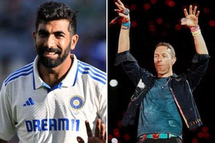 Coldplay Chris Martin Jasprit Bumrah