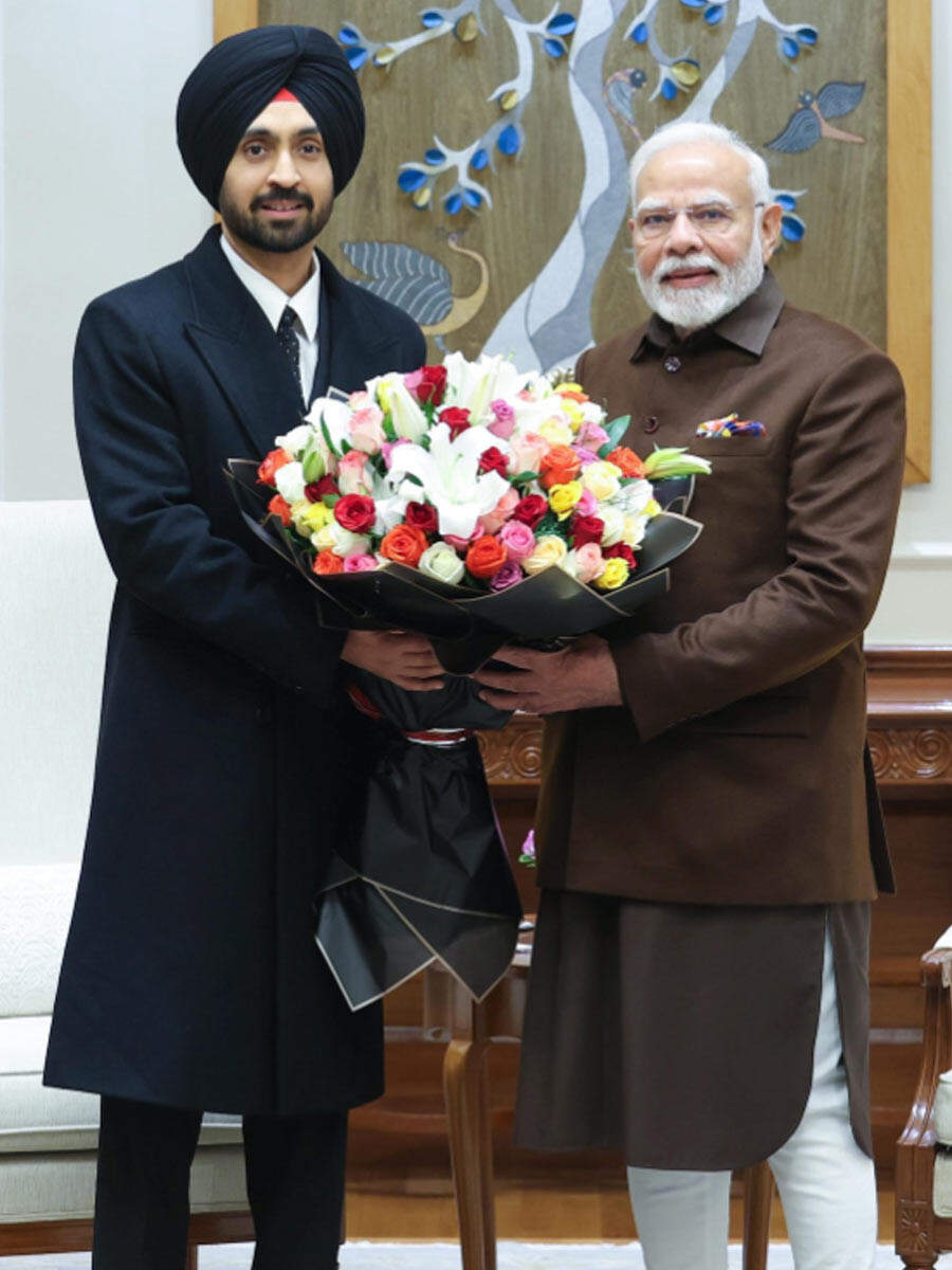 Diljit meets Modi