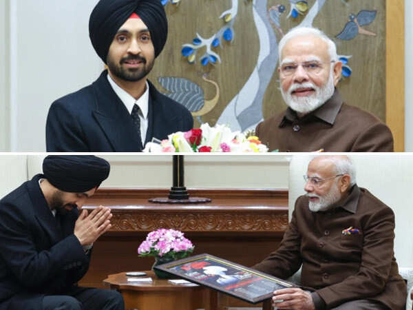 Diljit meets Modi