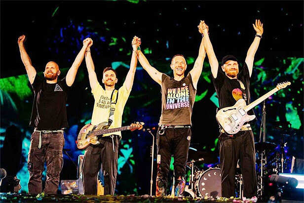 Coldplay's India concert