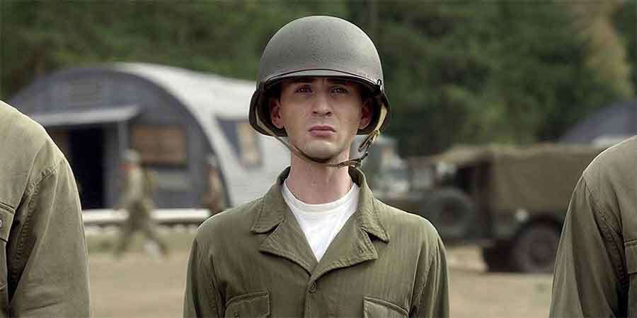 Chris Evans in the First Avenger