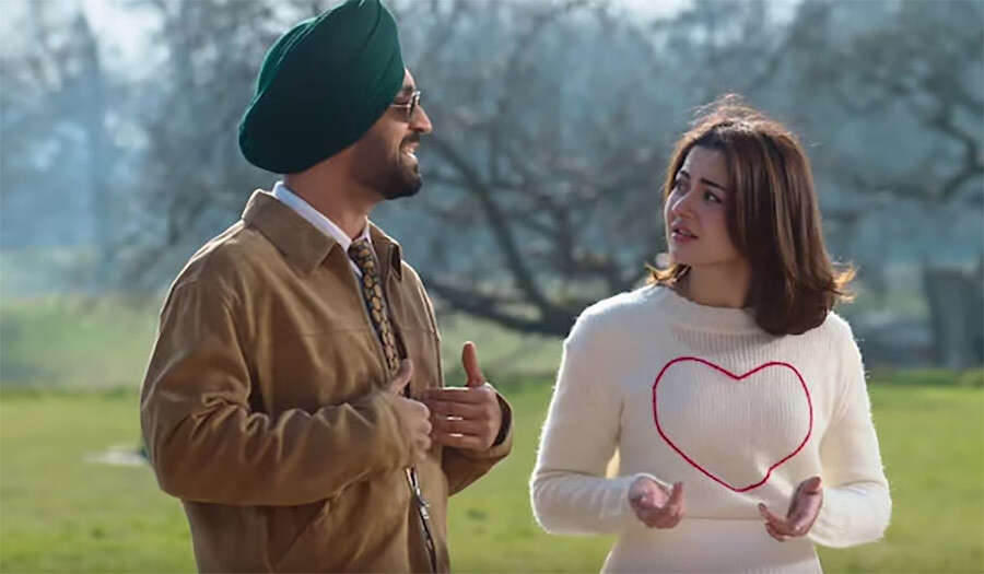 Diljit Dosanjh casting of Pakistani actress Hania Aamir
