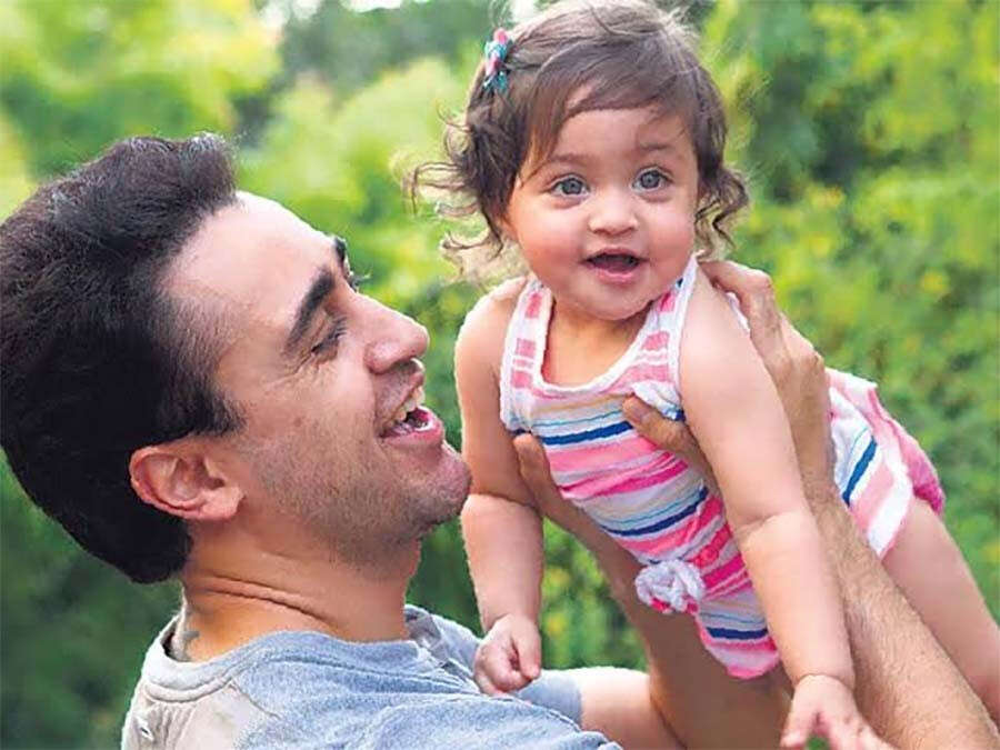 Imran Khan with Imara daughter