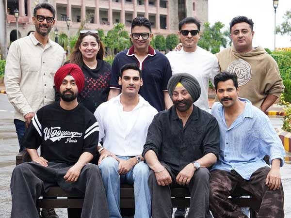 Diljit Dosanjh And Ahan Shetty Join Sunny Deol And Varun Dhawan For Border 2 Shoot