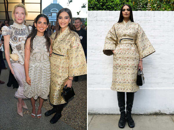 Glamorous Duo: Sonam Kapoor and Cate Blanchett Shine at The Serpentine Summer Party