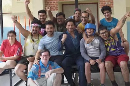 WATCH: Shah Rukh Khan Engages In Heartwarming Moments With Aamir Khan And Sitaare Zameen Par's Cast