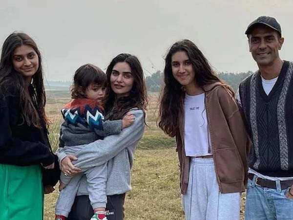 Arjun Rampal with his Kids