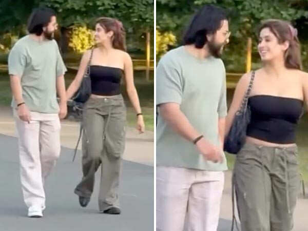 Viral: Janhvi Kapoor Holds BF Shikhar Pahariya's Hand As They Take A Stroll In London