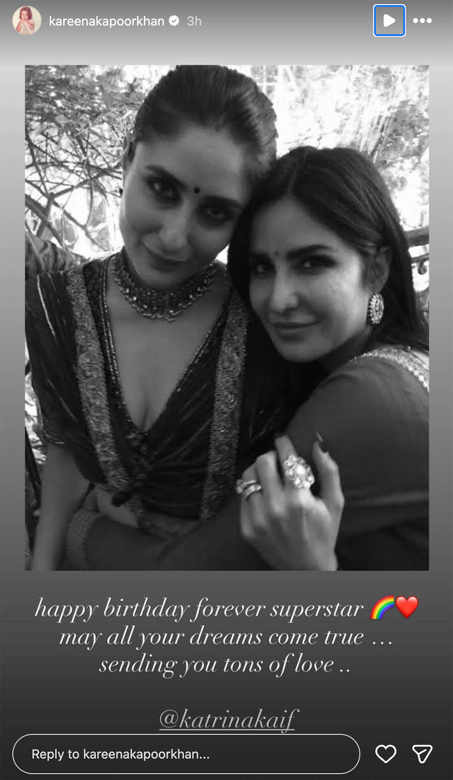 Kareena Kapoor Khan Wish Katrina Kaif on Her Birthday