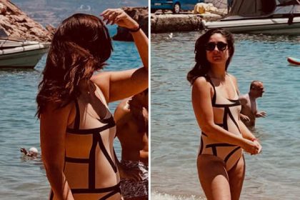 Kareena Kapoor Khan Slays in a Swimsuit During Greece Holiday