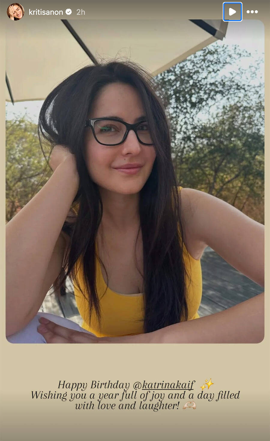 Kriti Sanon Wish Katrina Kaif on Her Birthday