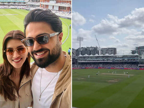 Kriti Sanon & Kabir Bahia Attended The India Vs England Test Together at Lord’s