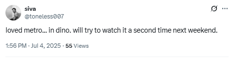 metro208 X reaction to Metro in Dino