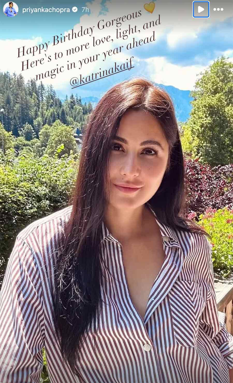 Priyanka Chopra Wish Katrina Kaif on Her Birthday