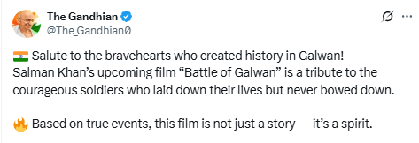 Fan reaction to Salman post