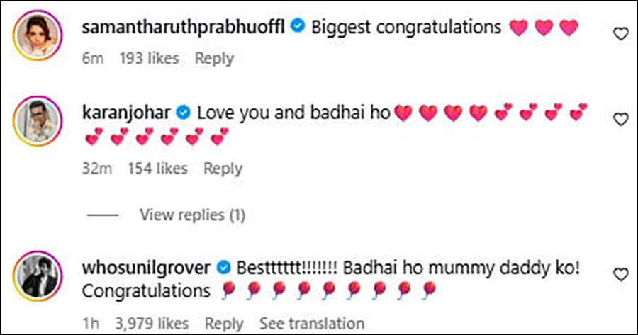 Sidharth Malhotra and Kiara Advani have welcomed their first child, a baby girl