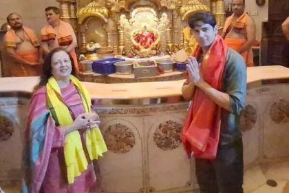Sidharth Malhotra temple