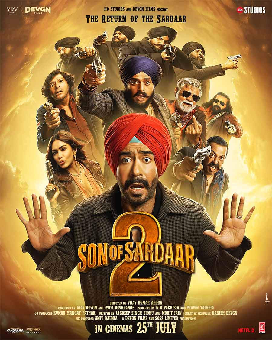 Son of Sardaar 2 Trailer Out now