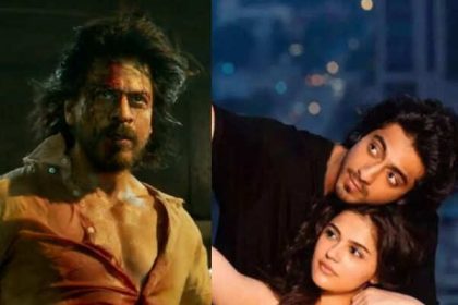 Ahaan Panday Aneet Padda Saiyaara  SRK Pathaan UK box office