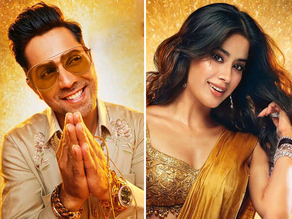 Varun Dhawan Janhvi Kapoor First Look As Sunny Sanskari Ki Tulsi Kumari