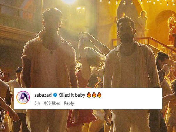 War 2's Janaab-e-Aali: Saba Azad Impressed With BF Hrithik Roshan, JR NTR Impresses Fans