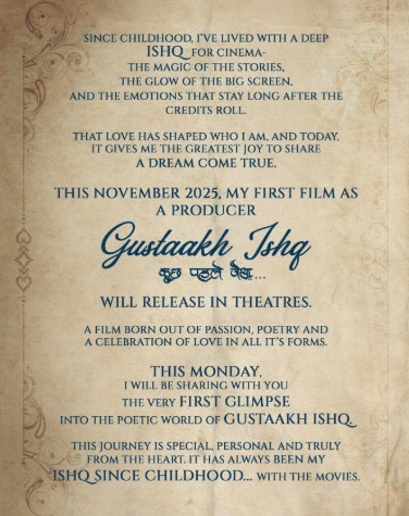 screenshot202025-08-2420130723 Gustaakh Ishq announcement