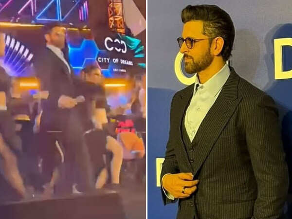 Hrithik Roshan dances Kaho Naa Pyaar Hai in Sri Lanka