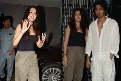 Photos: Ahaan Panday and Aneet Padda spotted at Mohit Suri’s residence Photos: Ahaan Panday and Aneet Padda spotted at Mohit
