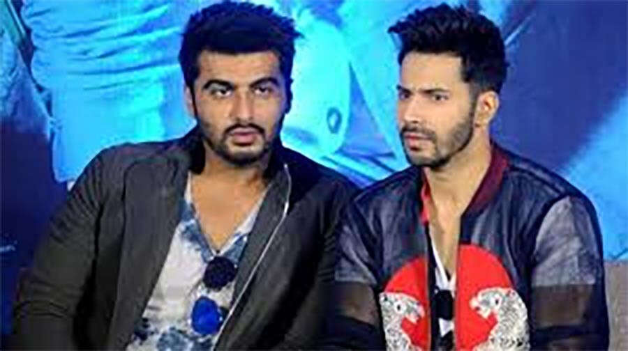 Boney Kapoor Varun Dhawan Arjun Kapoor