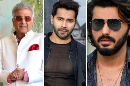 Boney Kapoor Varun Dhawan Arjun Kapoor