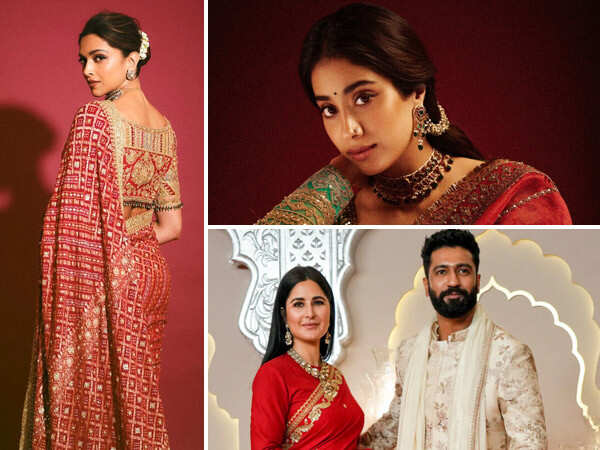 Red sarees