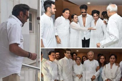 Prayer meet of Sulakshana pandit