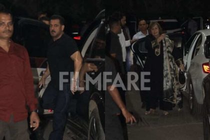 Veteran screenwriter Salim Khan and his wife Salma Khan celebrated their 61st wedding anniversary with an intimate family gat